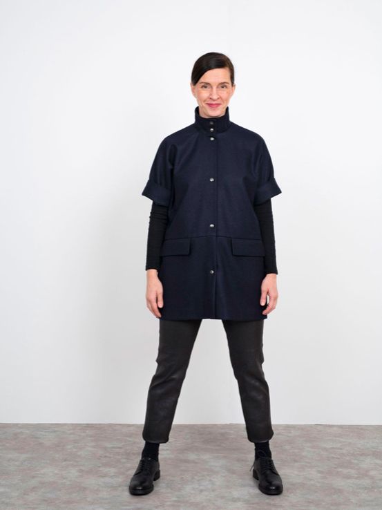 The Assembly Line CAP SLEEVE VEST PATTERN XS-L