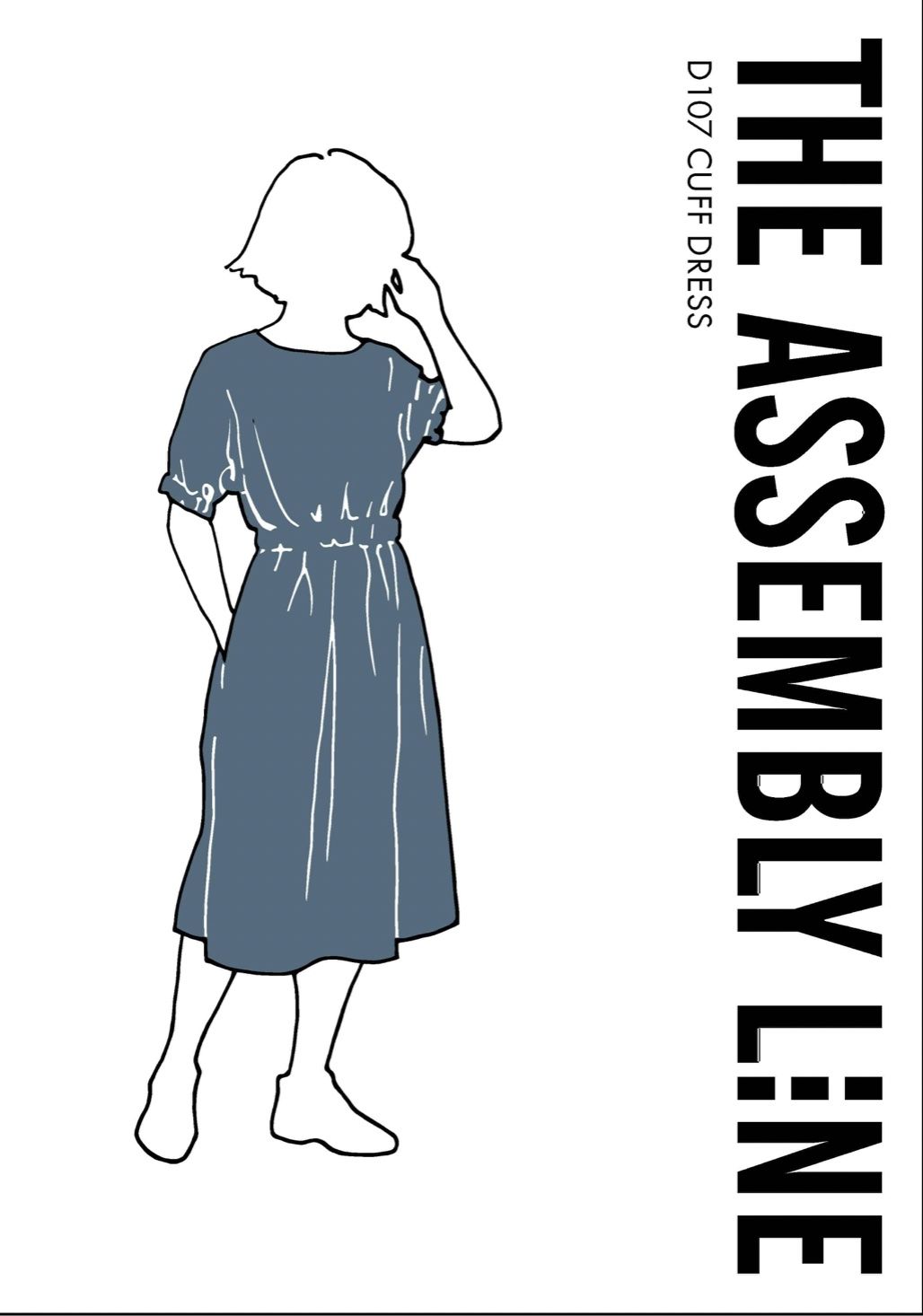 The Assembly Line CUFF DRESS PATTERN XL-3XL