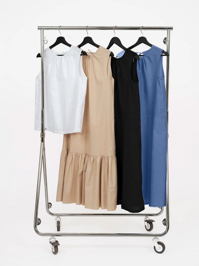 The Assembly Line DROP WAIST DRESS PATTERN XS - L