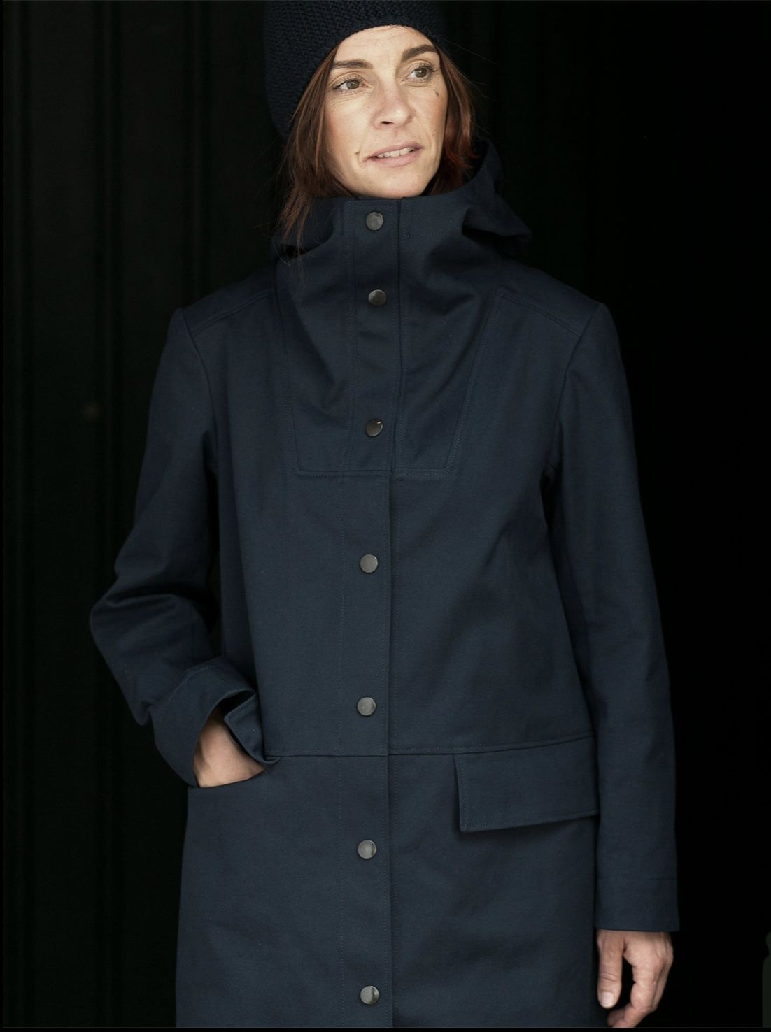 The Assembly Line HOODIE PARKA PATTERN