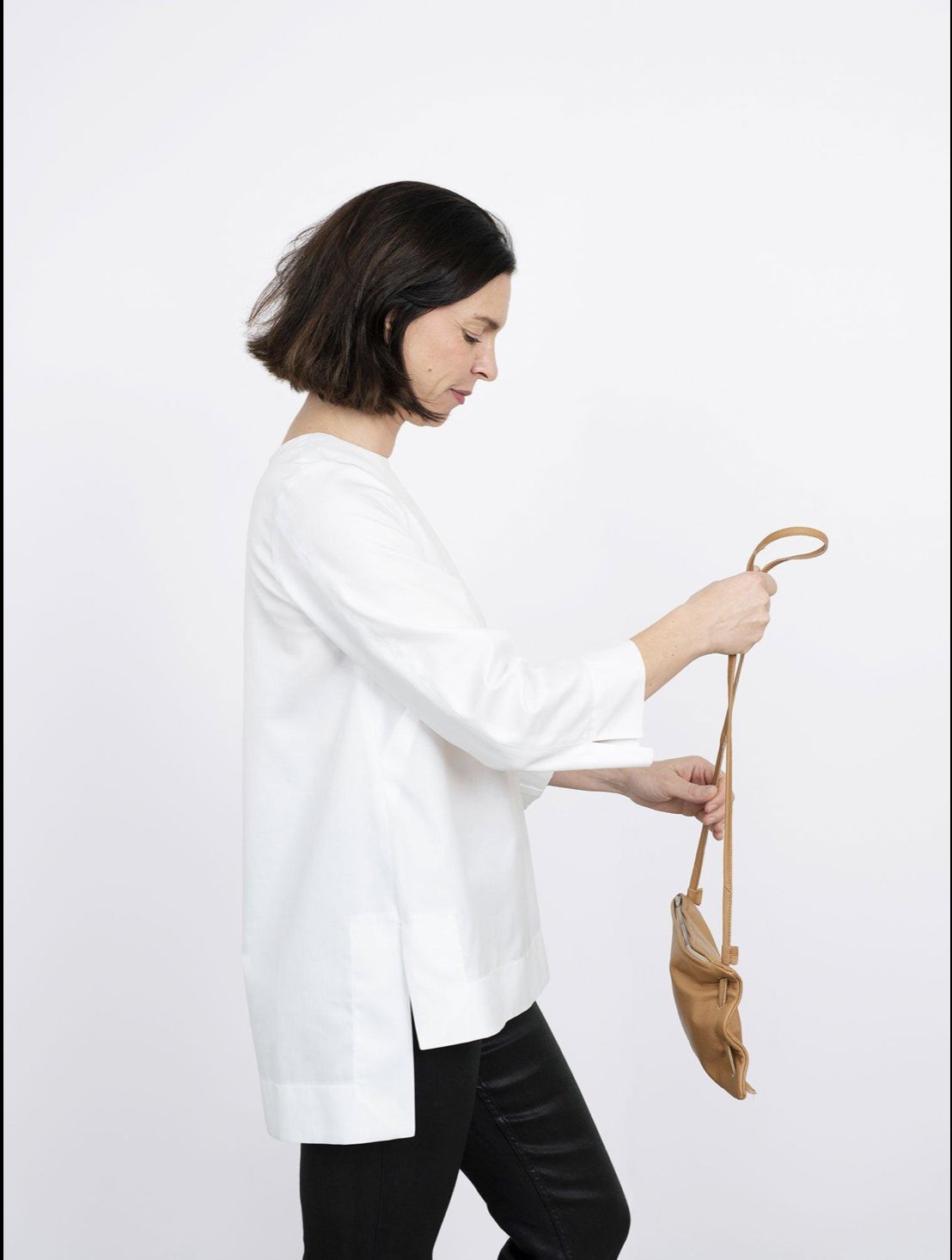 The Assembly Line LONG SLEEVE TUNIC PATTERN XS - L