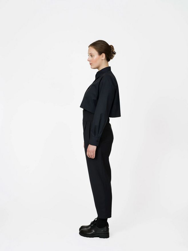 The Assembly Line PLEATED TROUSERS PATTERN XS - L
