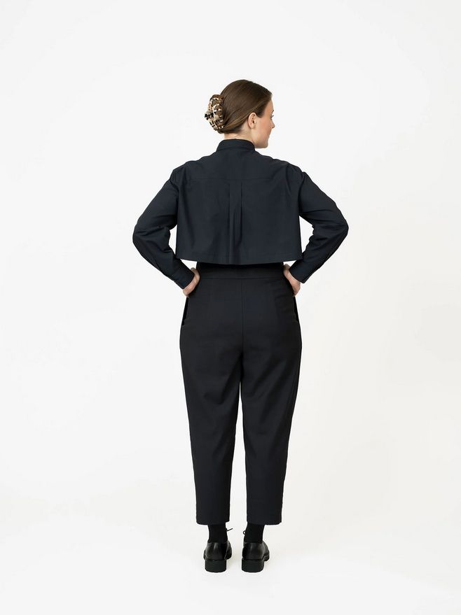 The Assembly Line PLEATED TROUSERS PATTERN XS - L