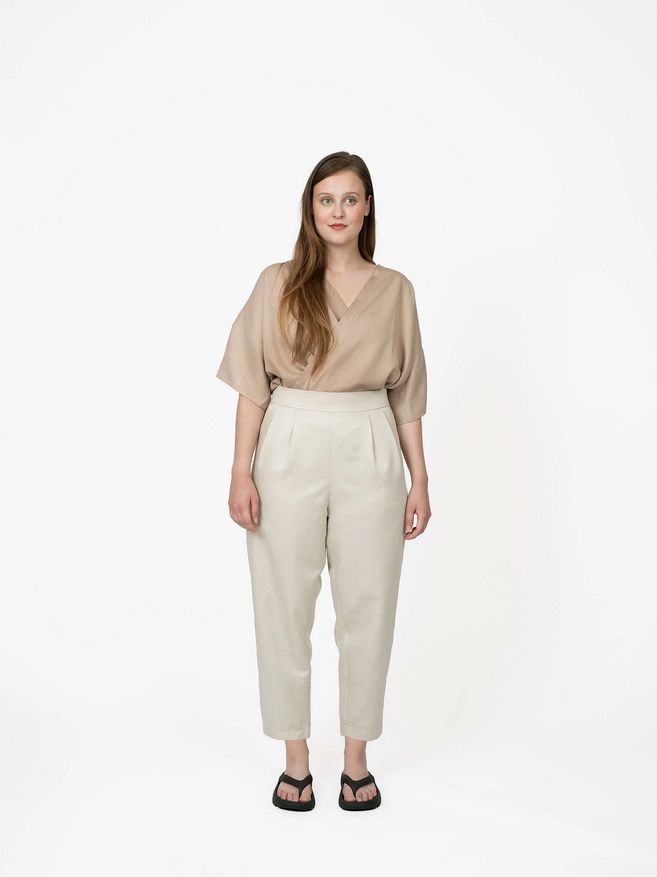 The Assembly Line PLEATED TROUSERS PATTERN XS - L