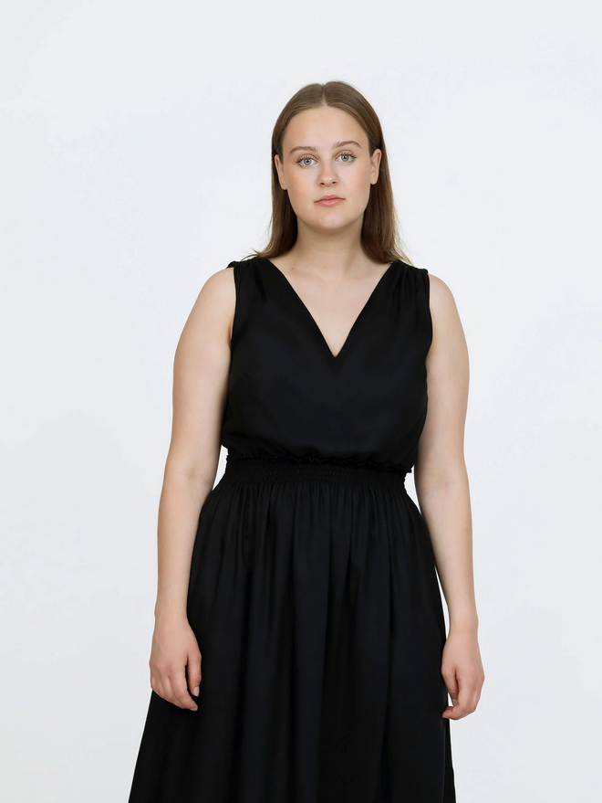 The Assembly Line SMOCKED DRESS PATTERN XS - L