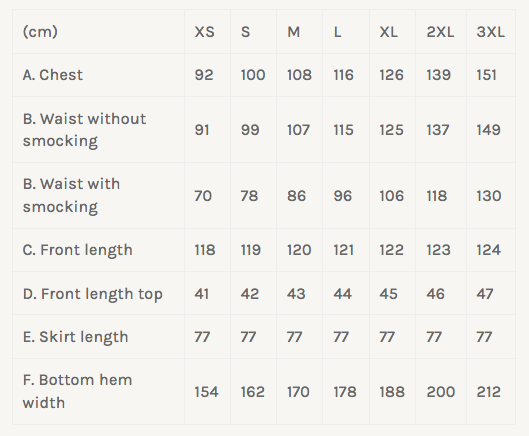 The Assembly Line SMOCKED DRESS PATTERN XS - L