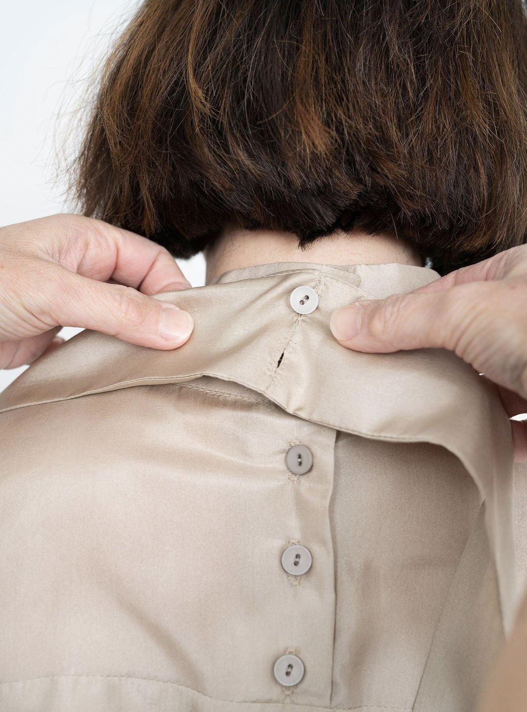 The Assembly Line TIE BOW BLOUSE PATTERN XS - L