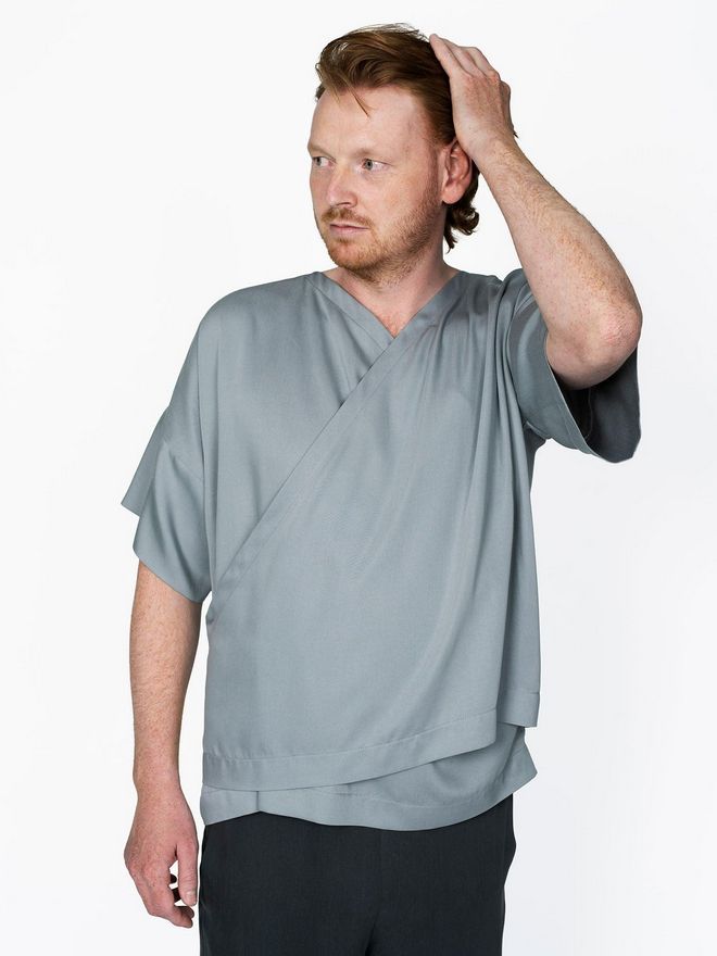 The Assembly Line WRAP TOP PATTERN XS-3XL