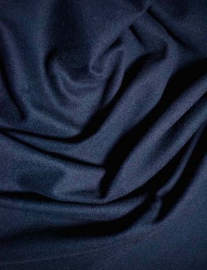 Cashmere Wool Fabric Navy