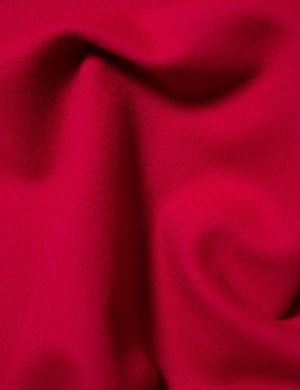 Cashmere Wool Fabric Red