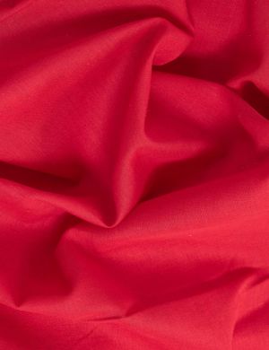 Cotton Muslin Fabric - Red