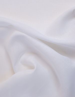 Irish Linen Fabric - Handkerchief  Weight - White