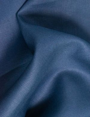 Irish Linen Fabric - Mid Weight Relaxed - Indigo