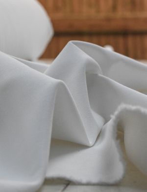 Japanese Cotton Denim Fabric - White - 12oz