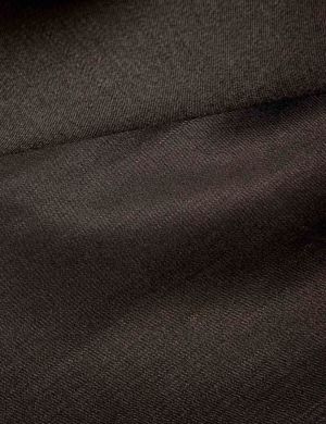 Wool Gaberdine Fabric - Black