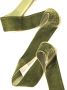 Velvet Ribbon Moss Green 38mm