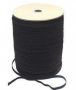 Elastic 3mm/0.3cm Flat Black
