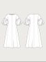The Assembly Line BALLOON SLEEVE DRESS PATTERN XS - L
