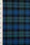 Brushed Cotton Tartan Fabric - Blackwatch