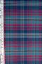 Brushed Cotton Tartan Fabric - Burleigh
