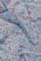 Cotton Lawn Fabric - Dotted Swiss - Small Floral - Floral Mauve and Blue
