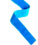 Velvet Ribbon Electric Blue 38mm