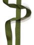 Grosgrain Ribbon Moss Green 25mm