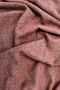 Irish Wool Tweed Fabric - Fleck - Berry