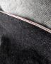 Japanese Red Selvedge Cotton Denim Fabric - Washed - Charcoal - 12oz