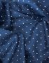 Japanese Kokka Cotton Lawn Fabric - Dot Navy