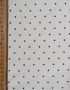 Japanese Kokka Cotton Lawn Fabric - Dot White