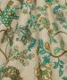 Palampore Embroidery in Jade