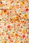 Printed Cotton Lawn Fabric - Cosmos Orange