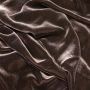 Brown Silk Velvet Fabric