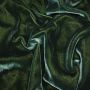 Green Yellow Silk Velvet Fabric