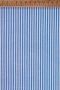 Striped Cotton Chambray Fabric - Blue and White
