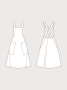 The Assembly Line APRON DRESS PATTERN XS-3XL