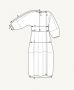 The Assembly Line BARREL DRESS PATTERN XS - L
