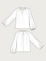 The Assembly Line BILLOW BLOUSE PATTERN XS - L