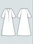 The Assembly Line KAFTAN DRESS PATTERN XS-L