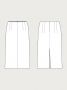 The Assembly Line PENCIL SKIRT PATTERN XS - L