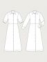 The Assembly Line SHIRT DRESS PATTERN XS - L