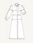 The Assembly Line SHIRT DRESS PATTERN XS - L