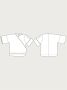 The Assembly Line WRAP TOP PATTERN XS-3XL