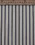 Cotton Ticking Fabric - Grey