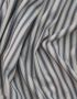 Cotton Ticking Fabric - Grey