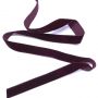 Velvet Ribbon Plum 25mm