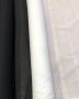 Woven Fusible Interfacing Black/White