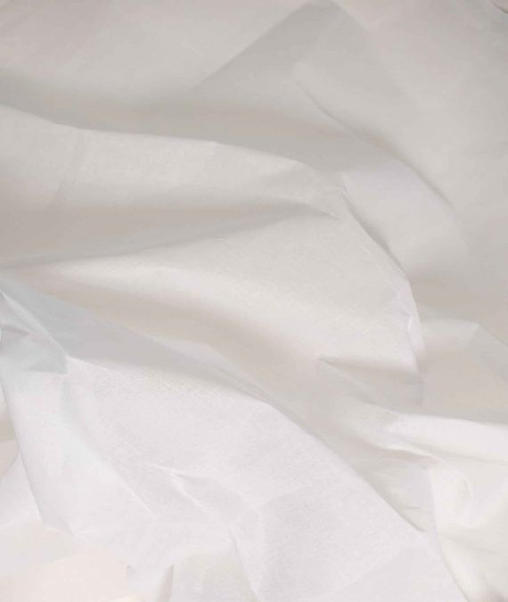 Cotton Organdy Fabric - Ivory