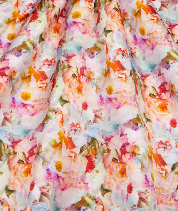 Liberty of London - Silk Satin Fabric - AW24 - Frozen In Time
